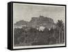 The Acropolis from the Gardens of the Royal Palace-null-Framed Stretched Canvas