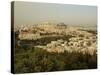 The Acropolis from the Hill of Pnyx, Athens, Greece, Europe-Lee Frost-Stretched Canvas