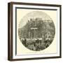 The Acropolis, Gate of Hadrian, and Ruins of Temple of Jupiter-null-Framed Giclee Print