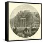 The Acropolis, Gate of Hadrian, and Ruins of Temple of Jupiter-null-Framed Stretched Canvas