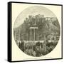 The Acropolis, Gate of Hadrian, and Ruins of Temple of Jupiter-null-Framed Stretched Canvas