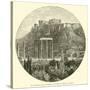 The Acropolis, Gate of Hadrian, and Ruins of Temple of Jupiter-null-Stretched Canvas