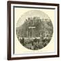 The Acropolis, Gate of Hadrian, and Ruins of Temple of Jupiter-null-Framed Giclee Print