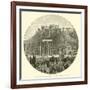 The Acropolis, Gate of Hadrian, and Ruins of Temple of Jupiter-null-Framed Giclee Print