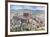 The Acropolis in Athens in Ancient Greece, 1914-G. Rehlender-Framed Giclee Print