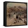 'The Acropolis of Athens, Lycabettus and Royal Palace, from Philopappos monument', 1907-Elmer Underwood-Framed Stretched Canvas