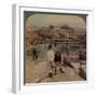 'The Acropolis of Athens, Lycabettus and Royal Palace, from Philopappos monument', 1907-Elmer Underwood-Framed Premium Photographic Print