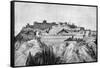 The Acropolis of Pergamon, 1902-O Schulz-Framed Stretched Canvas