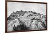 The Acropolis of Pergamon, 1902-O Schulz-Framed Giclee Print