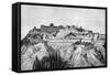 The Acropolis of Pergamon, 1902-O Schulz-Framed Stretched Canvas