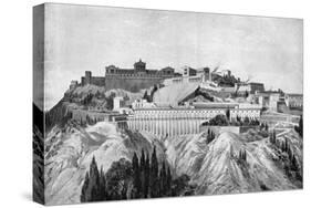 The Acropolis of Pergamon, 1902-O Schulz-Stretched Canvas