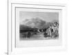 The Acropolis of Pergamum (Bergam), Turkey, 19th Century-J Redaway-Framed Giclee Print