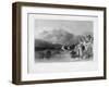 The Acropolis of Pergamum (Bergam), Turkey, 19th Century-J Redaway-Framed Giclee Print