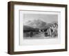 The Acropolis of Pergamum (Bergam), Turkey, 19th Century-J Redaway-Framed Giclee Print