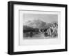 The Acropolis of Pergamum (Bergam), Turkey, 19th Century-J Redaway-Framed Giclee Print