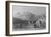 The Acropolis of Pergamus, Asia Minor-Thomas Allom-Framed Giclee Print