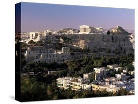 The Acropolis, Parthenon and City Skyline, Athens, Greece-Gavin Hellier-Stretched Canvas
