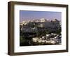 The Acropolis, Parthenon and City Skyline, Athens, Greece-Gavin Hellier-Framed Photographic Print