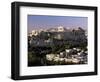 The Acropolis, Parthenon and City Skyline, Athens, Greece-Gavin Hellier-Framed Photographic Print