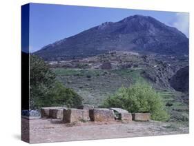 The Acropolis Seen from the Treasury of Atreus or Tomb of Agamemnon in Mycenae-null-Stretched Canvas