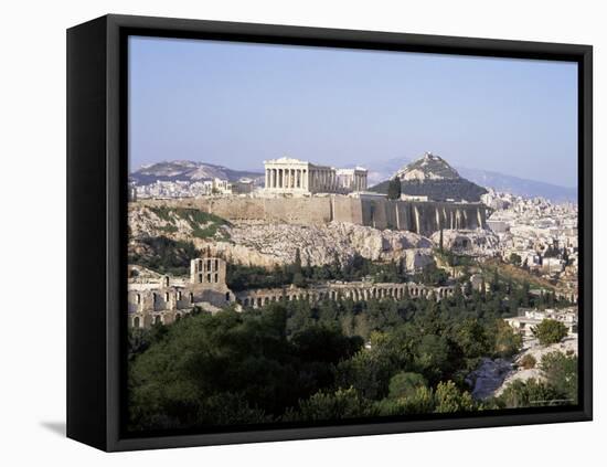 The Acropolis, Unesco World Heritage Site, Athens, Greece-Gavin Hellier-Framed Stretched Canvas