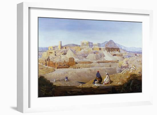 The Acropolis-David Roberts-Framed Giclee Print