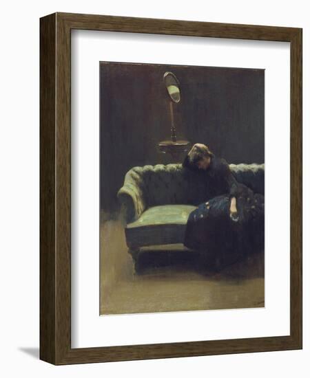 The Acting Manager or Rehearsal: the End of the Act, C.1885-6-Walter Richard Sickert-Framed Giclee Print