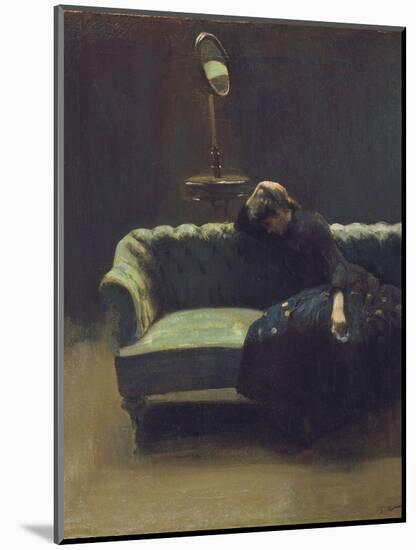 The Acting Manager or Rehearsal: the End of the Act, C.1885-6-Walter Richard Sickert-Mounted Giclee Print