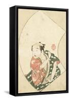 The Actor Arashi Hikokichi, 1770-Katsukawa Shunsho-Framed Stretched Canvas