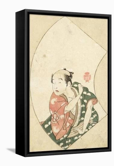 The Actor Arashi Hikokichi, 1770-Katsukawa Shunsho-Framed Stretched Canvas