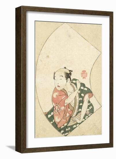 The Actor Arashi Hikokichi, 1770-Katsukawa Shunsho-Framed Giclee Print