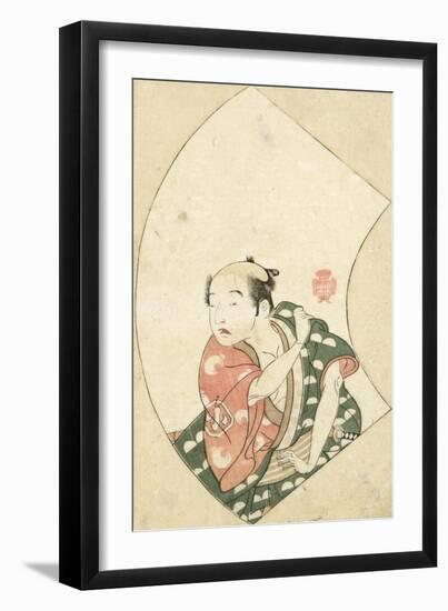 The Actor Arashi Hikokichi, 1770-Katsukawa Shunsho-Framed Giclee Print