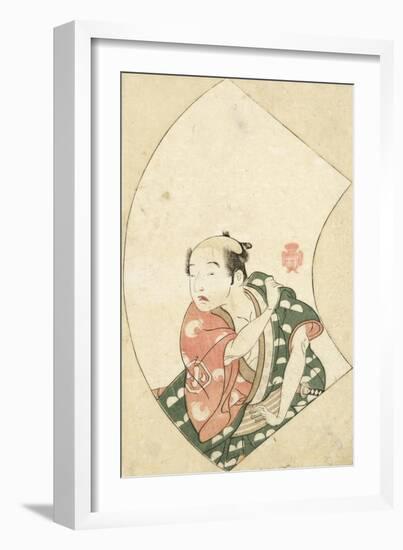 The Actor Arashi Hikokichi, 1770-Katsukawa Shunsho-Framed Giclee Print