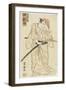 The Actor Arashi Hinasuke, C. 1790s-Utagawa Toyokuni-Framed Giclee Print