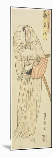 The Actor Arashi Sanpachi, C. 1790s-Utagawa Toyokuni-Mounted Giclee Print