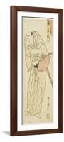 The Actor Arashi Sanpachi, C. 1790s-Utagawa Toyokuni-Framed Giclee Print