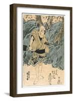 The Actor, Bando Mitsugoro, 1844-Utagawa Kunisada-Framed Giclee Print