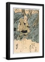 The Actor, Bando Mitsugoro, 1844-Utagawa Kunisada-Framed Giclee Print