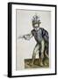 The Actor Bellemore in Role of Matamoro in Illusion Comique, Play-Pierre Corneille-Framed Giclee Print