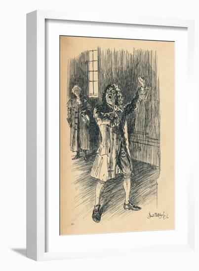 'The Actor', c1899-Bernard Partridge-Framed Giclee Print