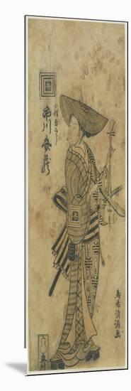 The Actor Ichikawa Benzo as the Page Kichisaburo, May 1766-Torii Kiyomitsu-Mounted Giclee Print