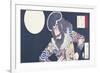 The Actor Ichikawa Danjuro IX in the Role of the Pirate Kezori Kuemon-Tsukioka Kinzaburo Yoshitoshi-Framed Giclee Print