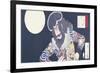 The Actor Ichikawa Danjuro IX in the Role of the Pirate Kezori Kuemon-Tsukioka Kinzaburo Yoshitoshi-Framed Giclee Print