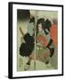 The Actor Ichikawa Danjuro VII as a Samurai Warrior-Utagawa Kunisada-Framed Giclee Print