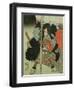 The Actor Ichikawa Danjuro VII as a Samurai Warrior-Utagawa Kunisada-Framed Giclee Print