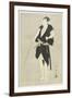 The Actor Ichikawa Danjuro Vl, Late 18th-Early 19th Century-Katsukawa Shun'ei-Framed Giclee Print