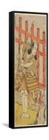 The Actor Ichikawa Yaozo in Character, Late 18th Century-Katsukawa Shunsho-Framed Stretched Canvas