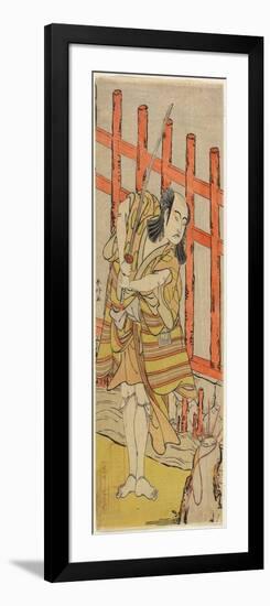 The Actor Ichikawa Yaozo in Character, Late 18th Century-Katsukawa Shunsho-Framed Giclee Print