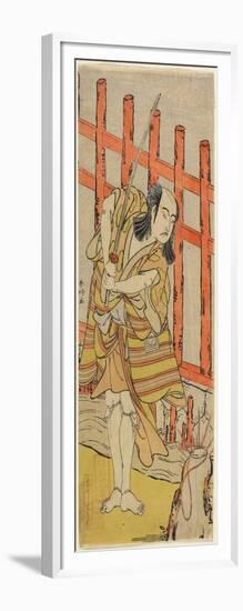 The Actor Ichikawa Yaozo in Character, Late 18th Century-Katsukawa Shunsho-Framed Giclee Print
