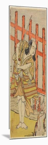 The Actor Ichikawa Yaozo in Character, Late 18th Century-Katsukawa Shunsho-Mounted Giclee Print